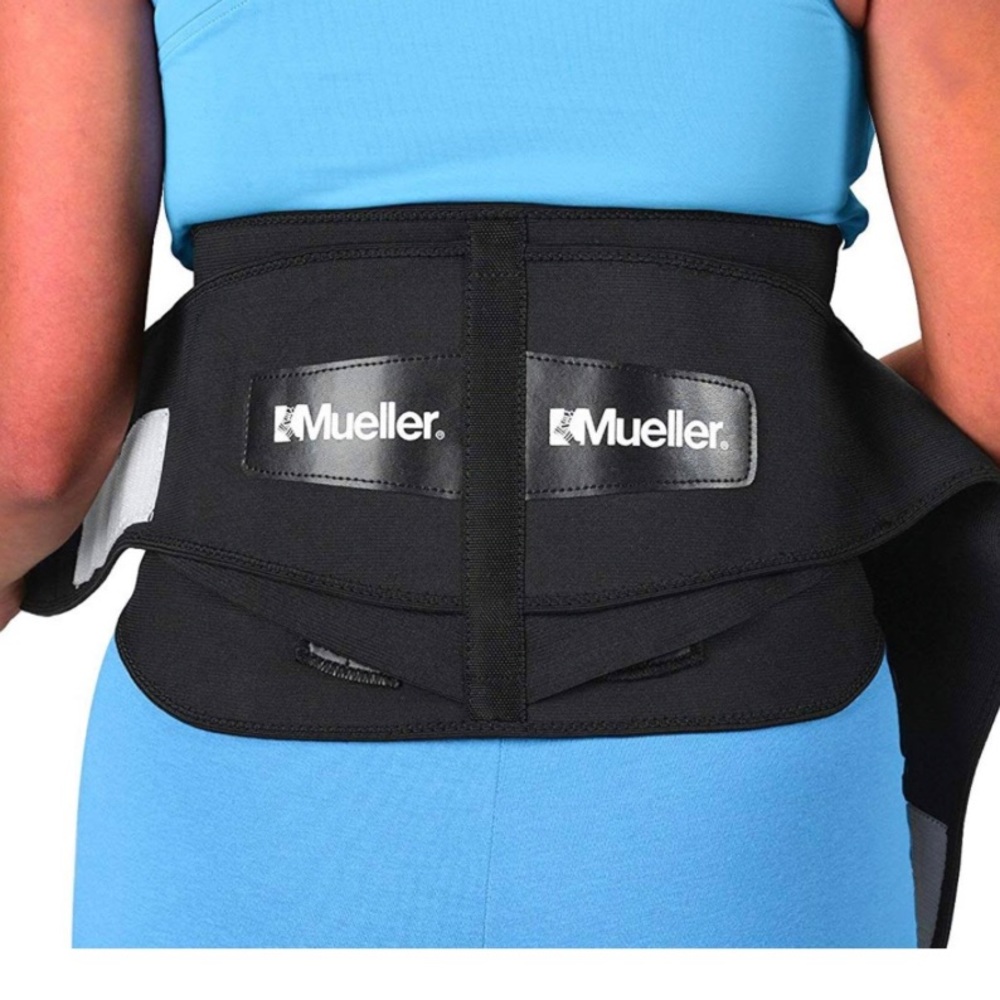 Mueller Lumbar Regular Back Brace with Removable Pad OS